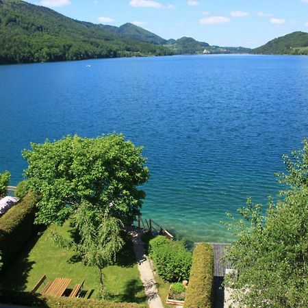Hotel Haus am See Fuschl am See Exterior foto
